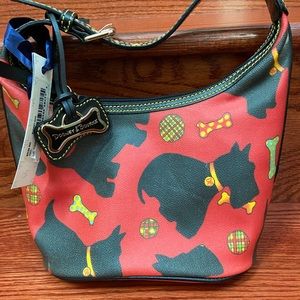 NWT Dooney and Bourke Scotty dog purse